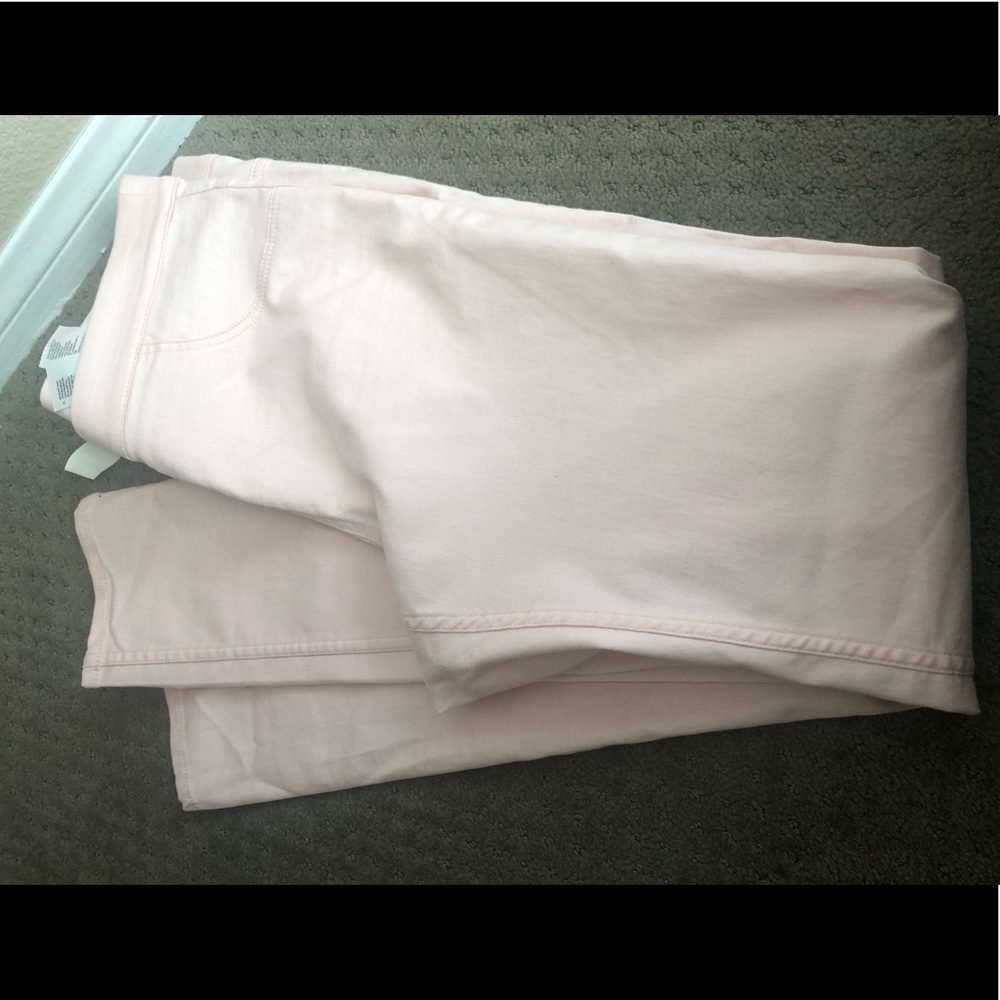 H&M size 12 light baby pink skinny fit